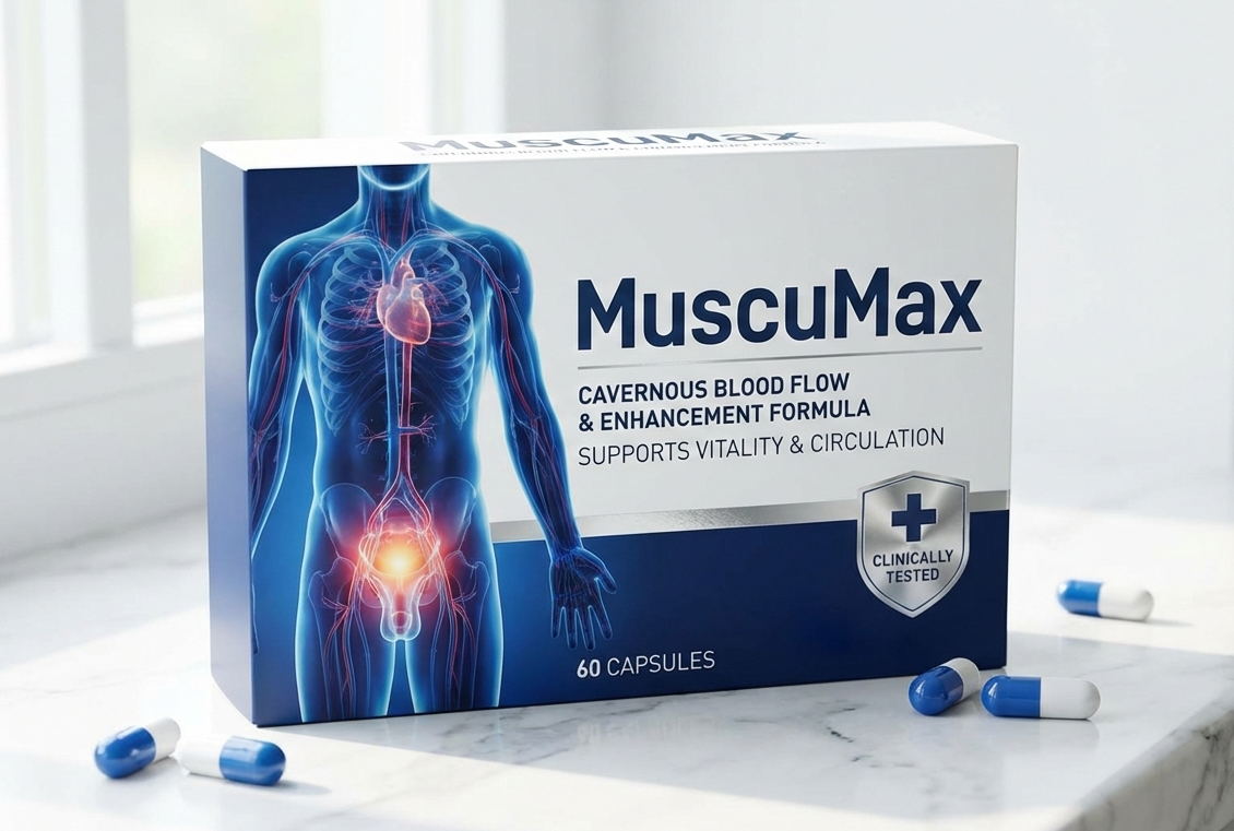 MuscuMax - Supliment pentru suport vascular, 60 capsule